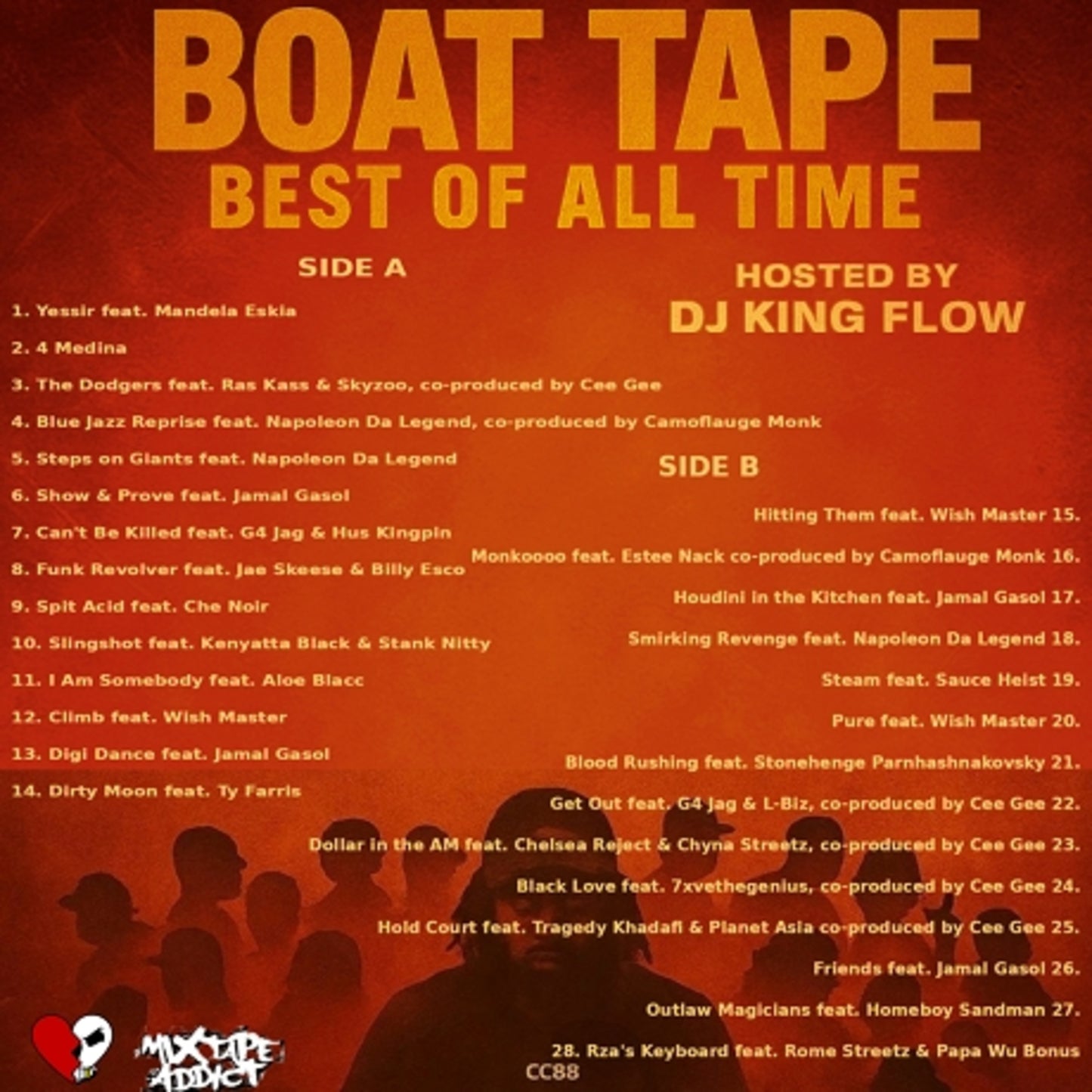 BOAT Tape - 2 x Vinyl LP