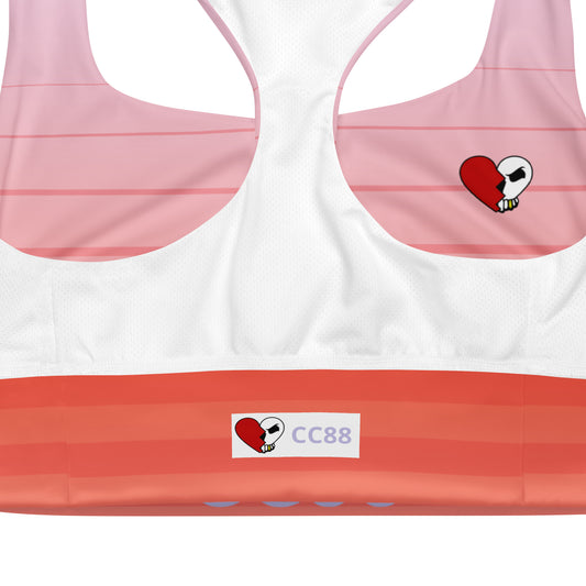 CC88 *Training Camp* Longline Sports Bra (Strps6)