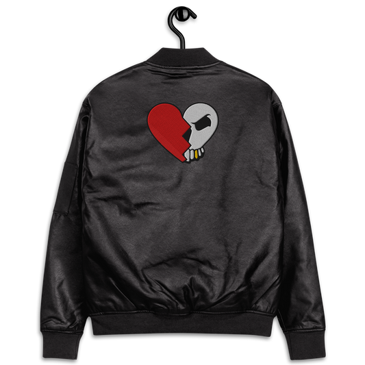 CC88 Heirloom Faux Leather Bomber