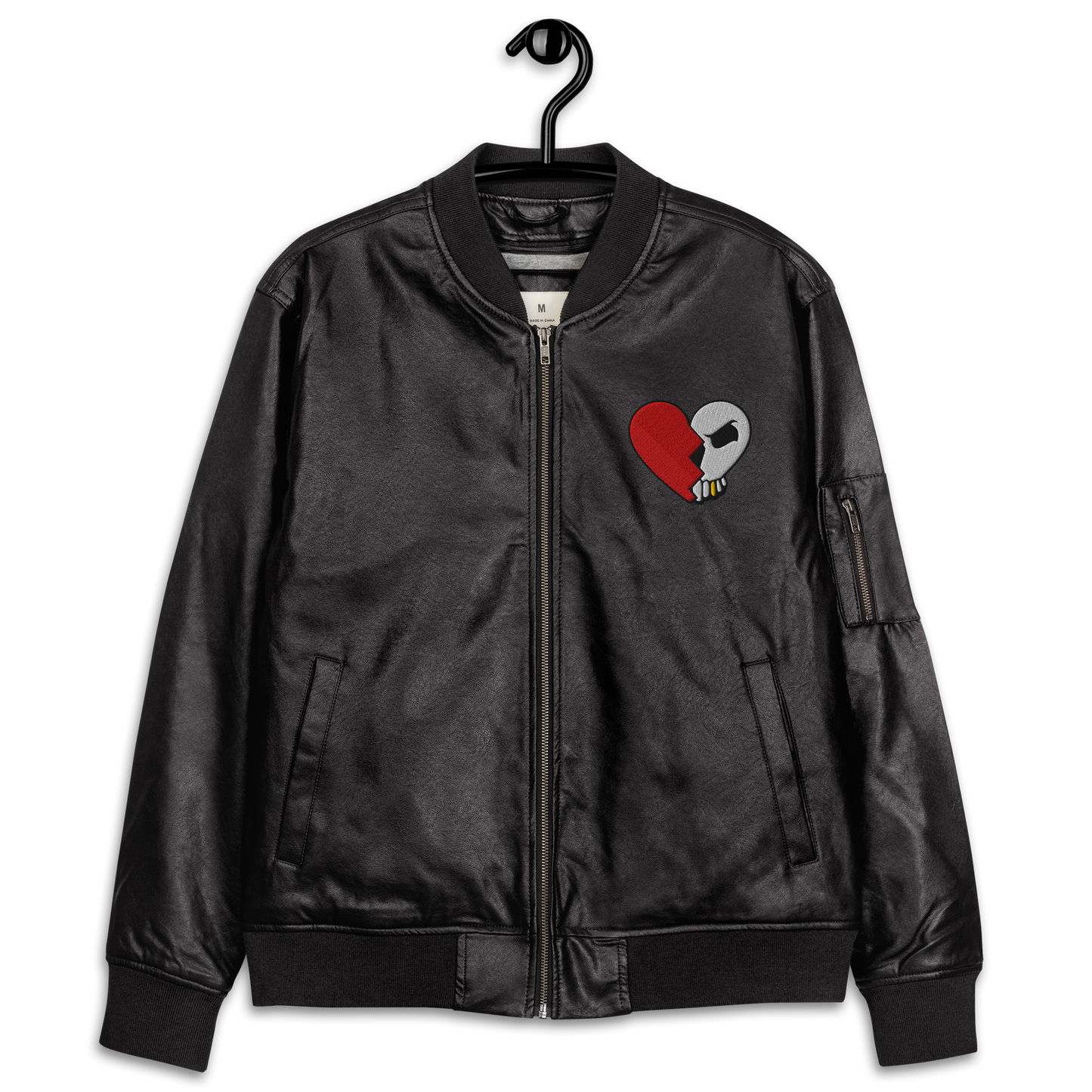 CC88 Heirloom Faux Leather Bomber
