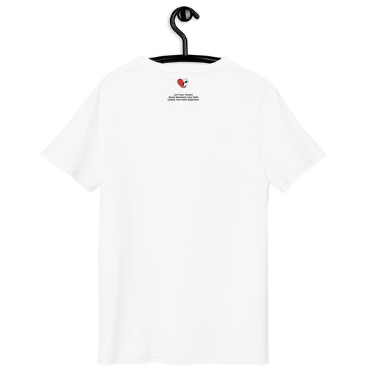 CC88 Embroidered Men's Premium Cotton T-Shirt White