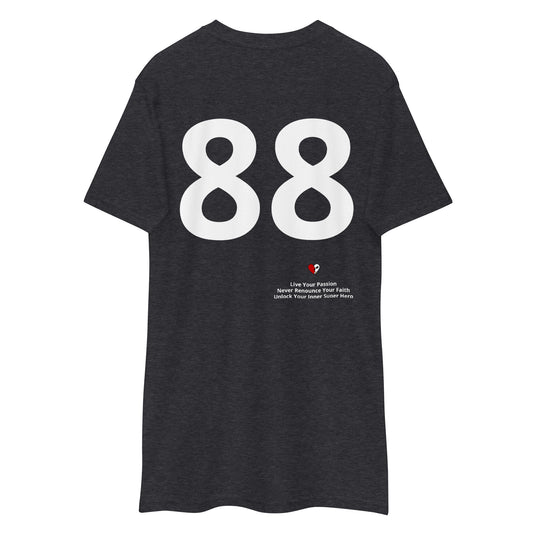 CC88 *World Travelers'* Premium Heavyweight Tee (Heather Grey)