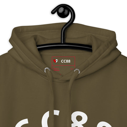 CC88 City Muse X Unisex Hoodie Military Green