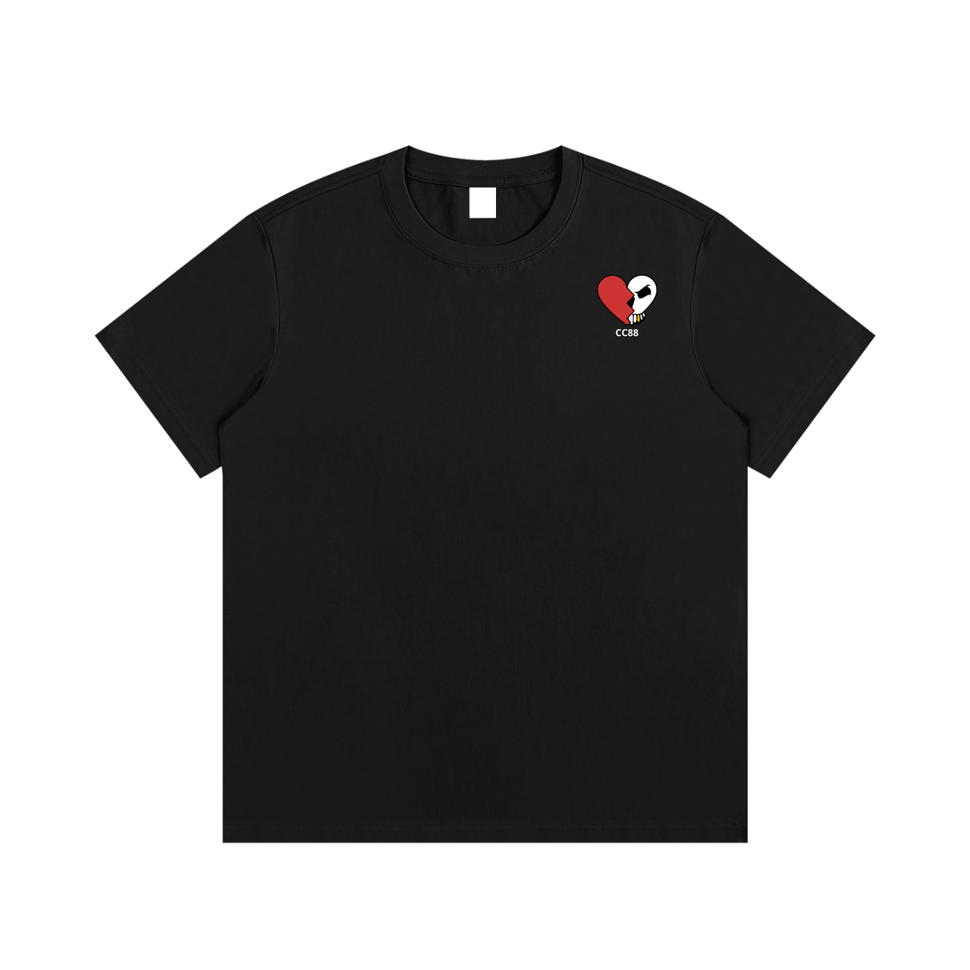 *CC88 Black Label* - Team Logo Essential Cotton T-Shirt