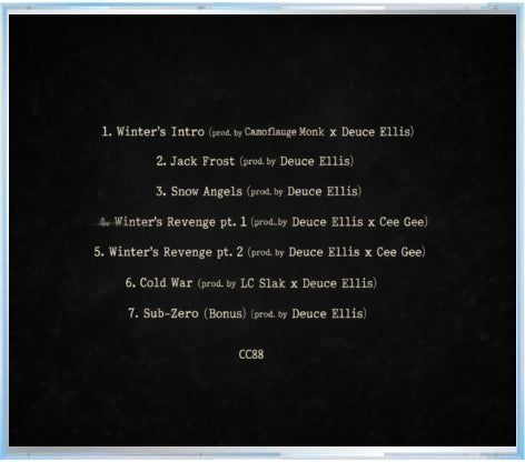 Nothing is Sacred 2: Winter's Revenge CD