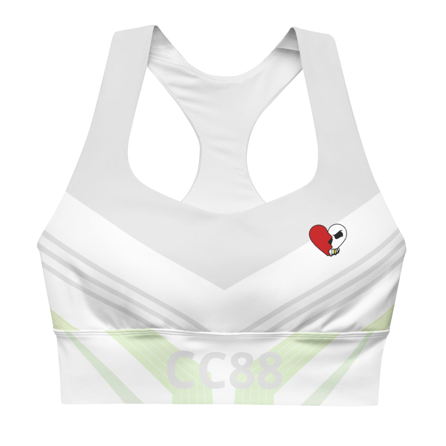 CC88 *Training Camp* Longline Sports Bra (Geo163)