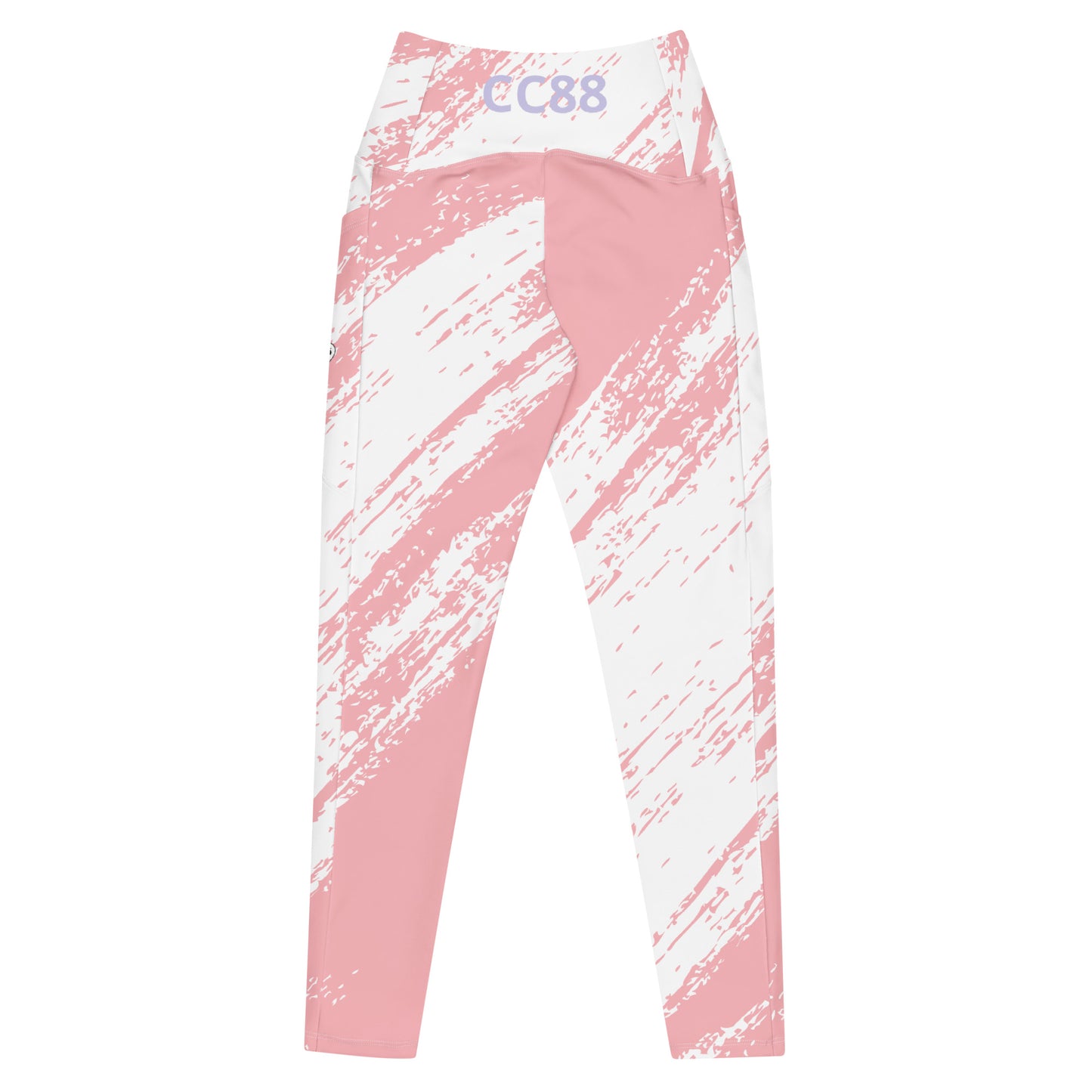 CC88 *Training Camp* Crossover Leggings with Pockets (Abs37)