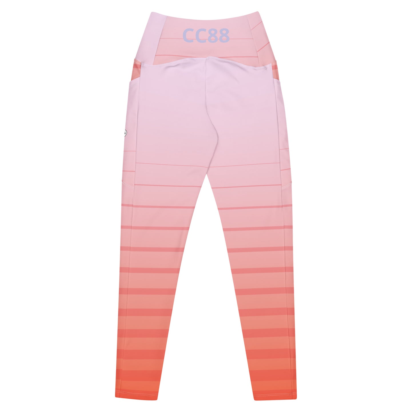 CC88 *Training Camp* Crossover Leggings with Pockets (Strps6)