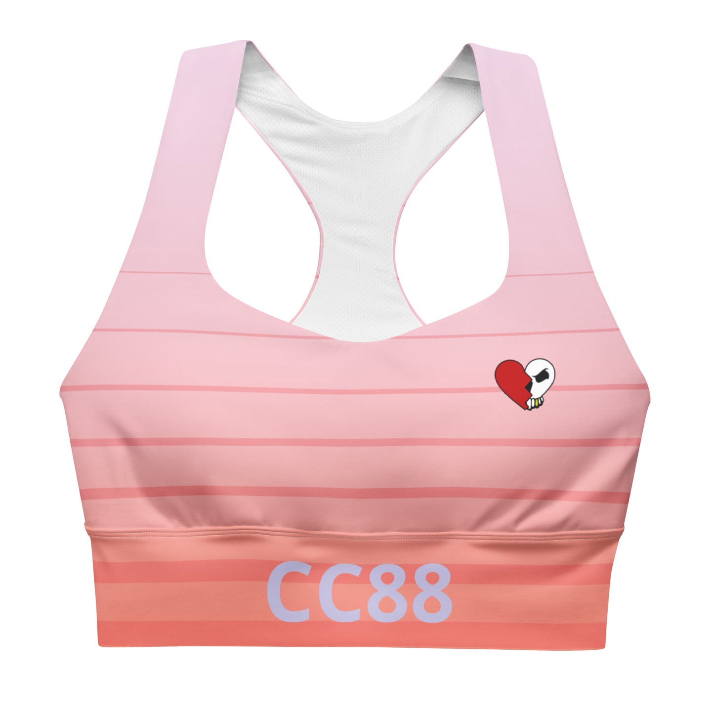 CC88 *Training Camp* Longline Sports Bra (Strps6)