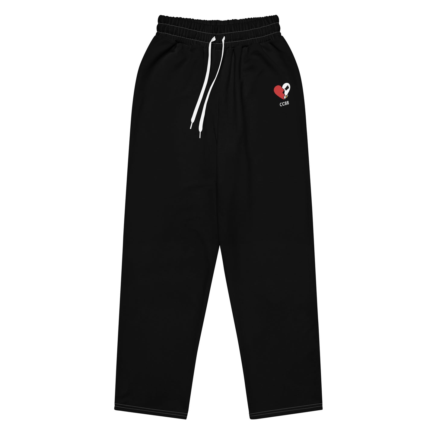 CC88 *Arena Tour* Wide-leg Joggers (Black)