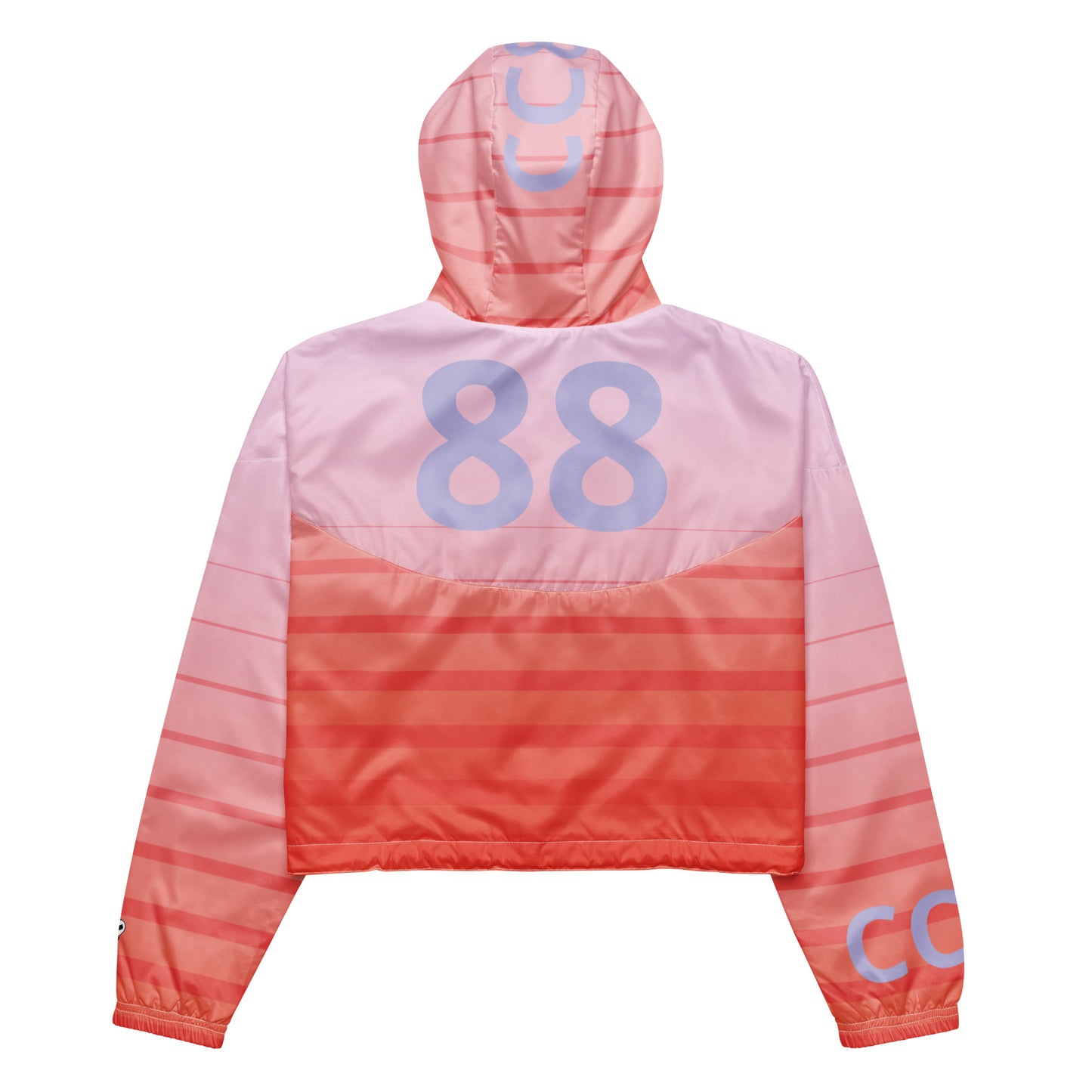 CC88 *Training Camp* Cropped Windbreaker (Strps6)