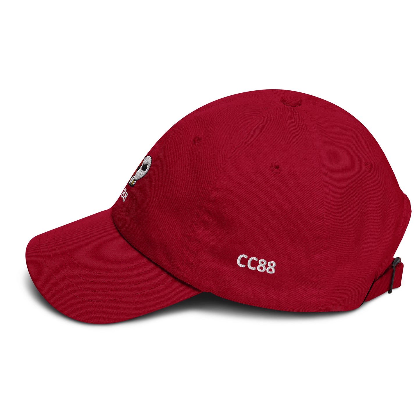 CC88 *Golf* Dad Hat Cranberry