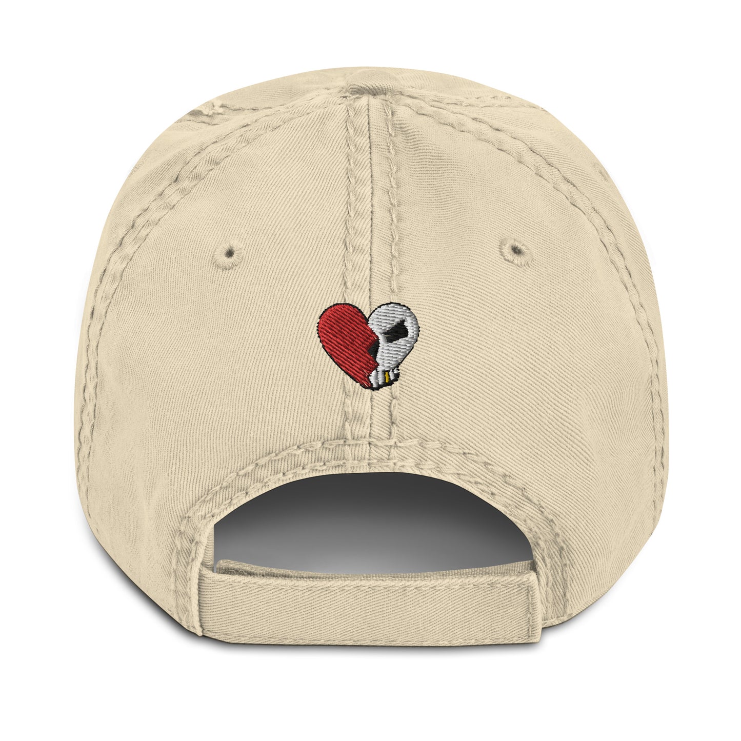 CC88 *World Travelers'* Distressed Dad Hat (Khaki)