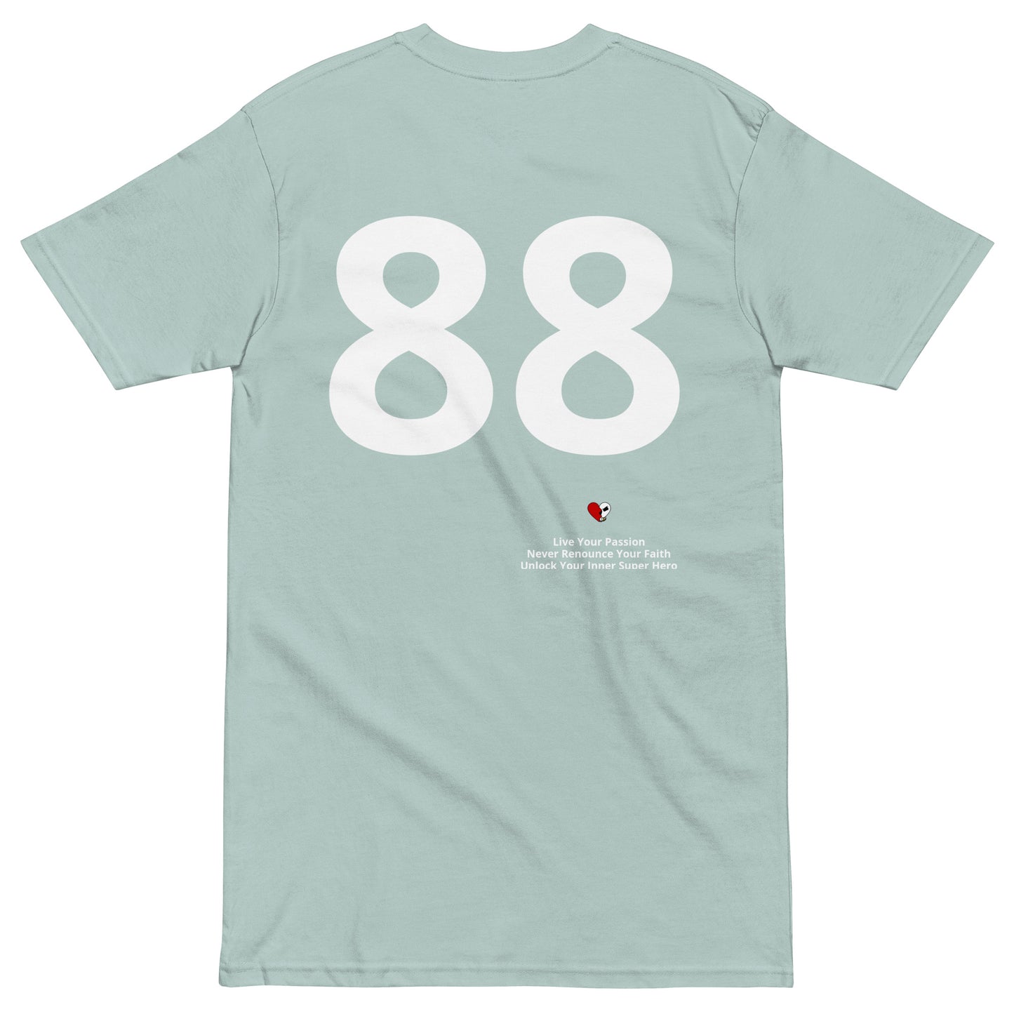 CC88 *World Travelers'* Premium Heavyweight Tee (Agave)