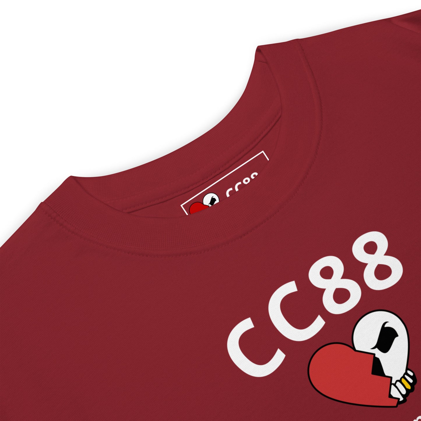 CC88 *World Travelers'* Premium Heavyweight Tee (Brick Red)