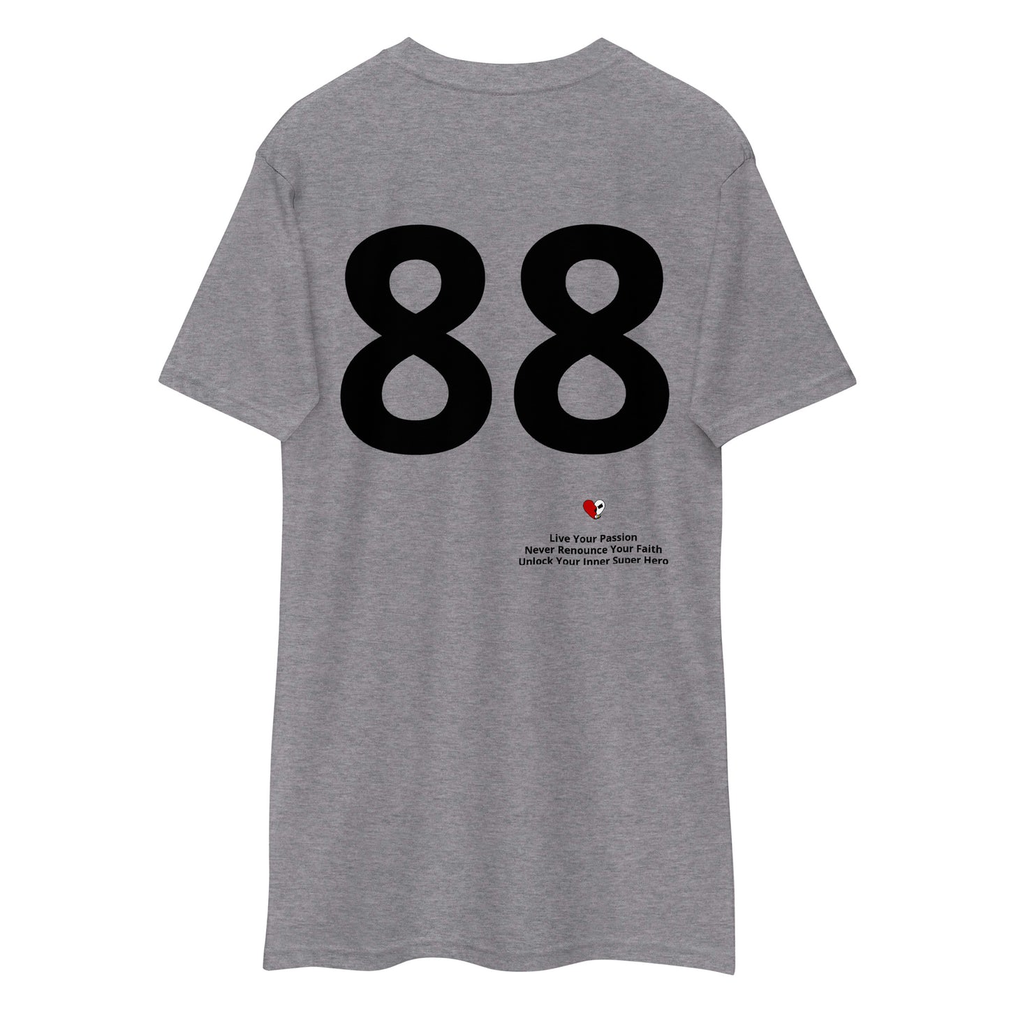 CC88 *World Travelers'* Premium Heavyweight Tee (Carbon Grey)