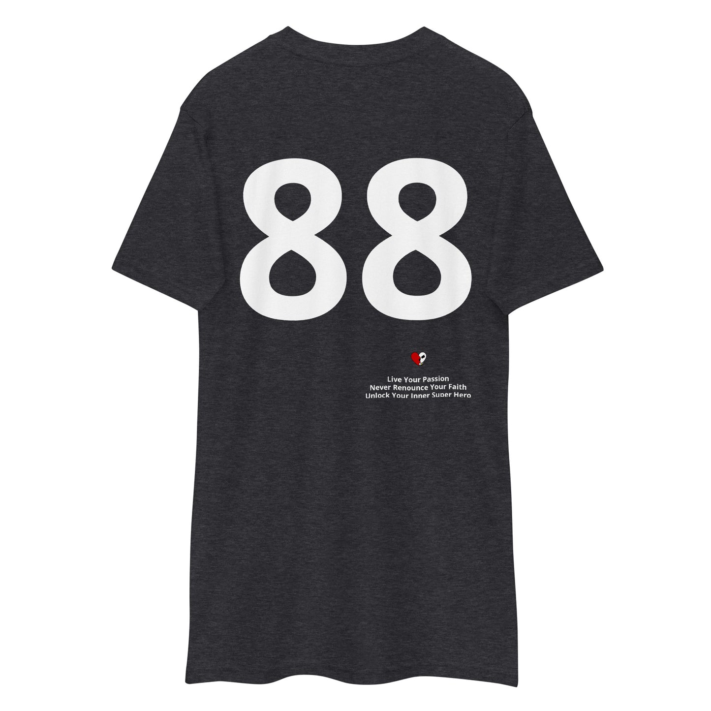 CC88 *World Travelers'* Premium Heavyweight Tee (Heather Grey)