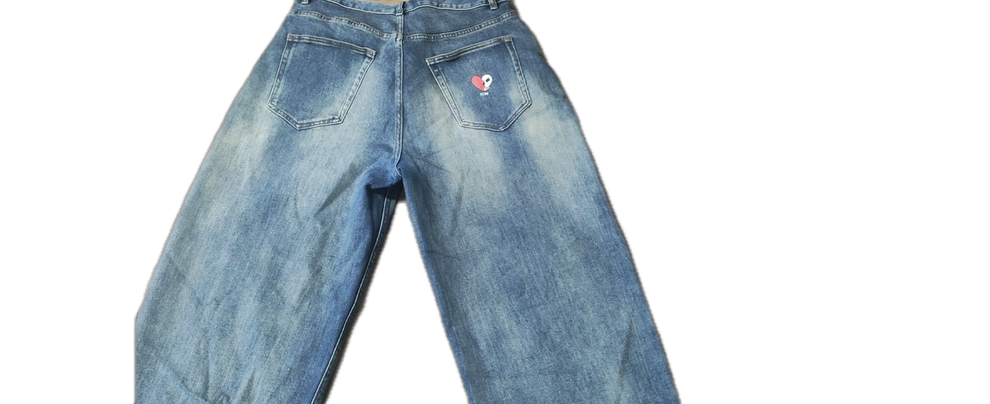 *CC88 Black Label* - Sun Fade Heavyweight Denim Jeans