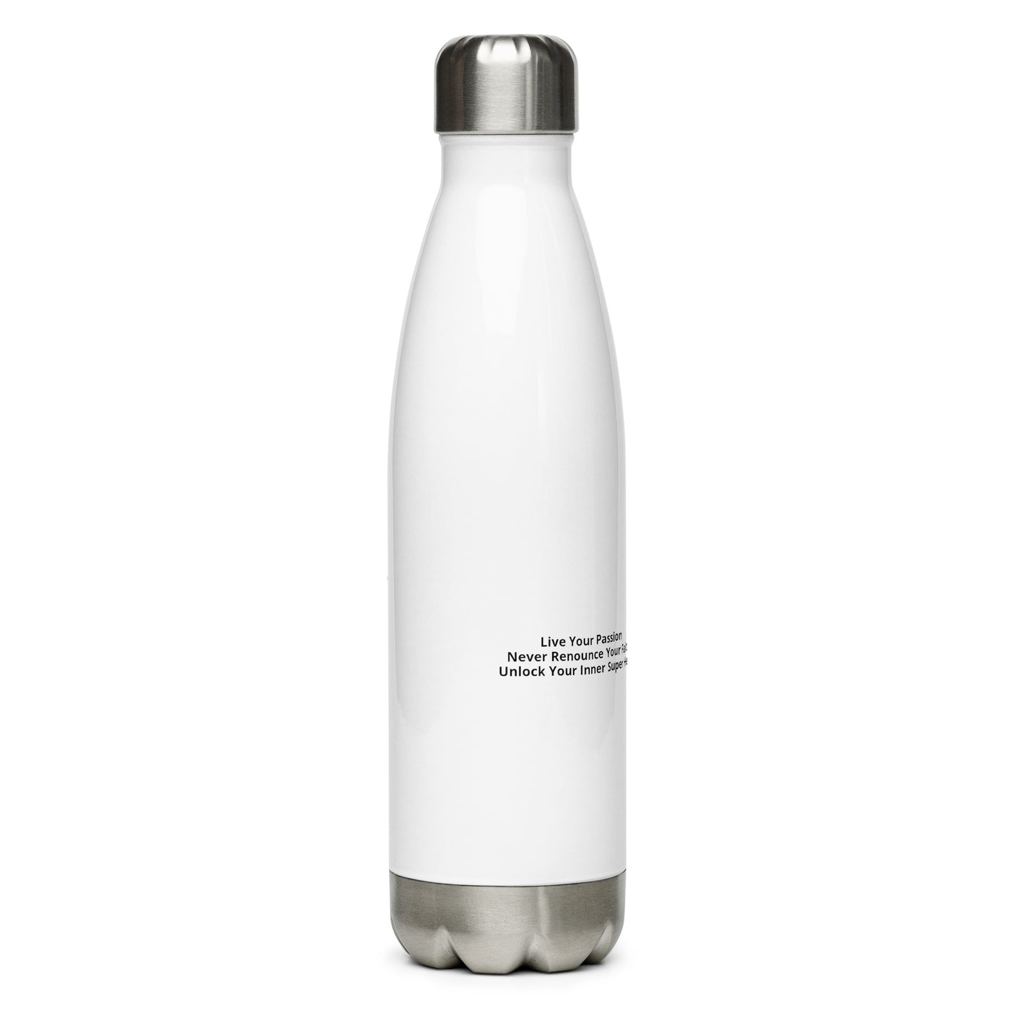 CC88 *World Travelers'* Stainless Steel Water Bottle (Black)