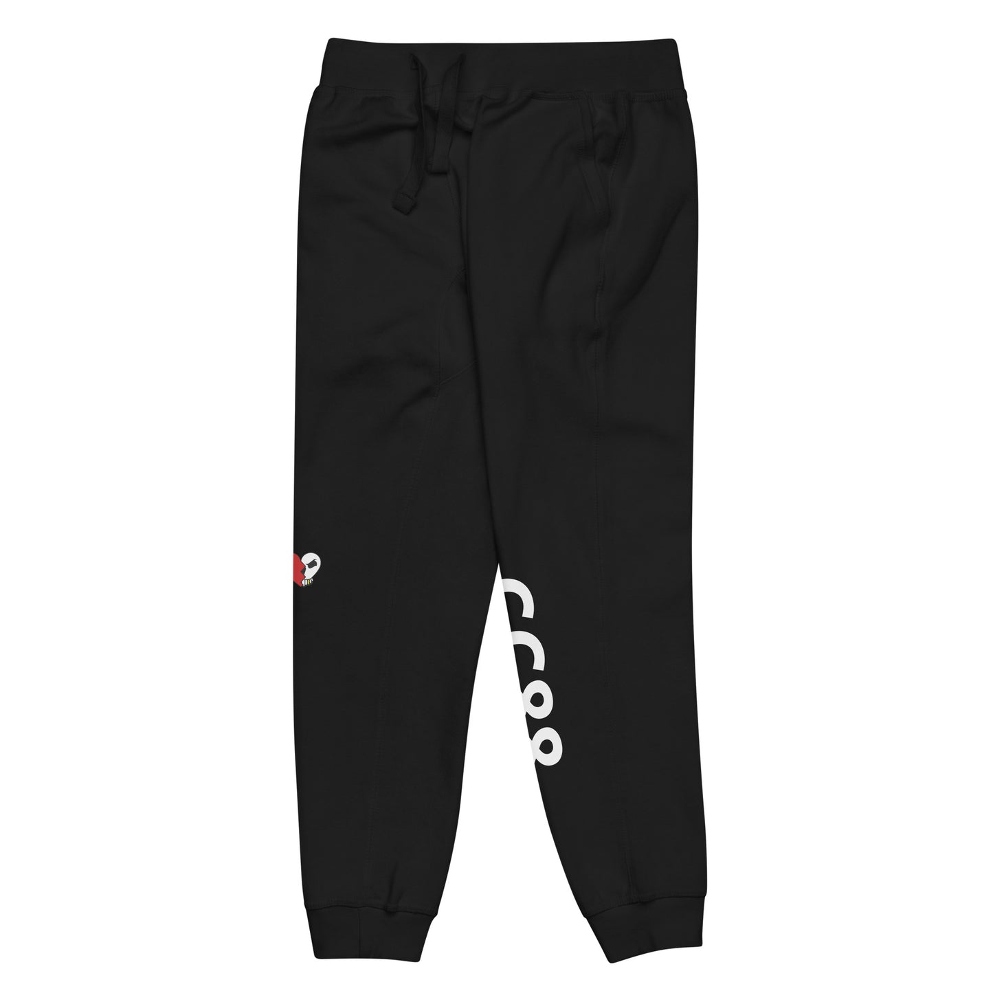 CC88 V524 Unisex Fleece Sweatpants Black