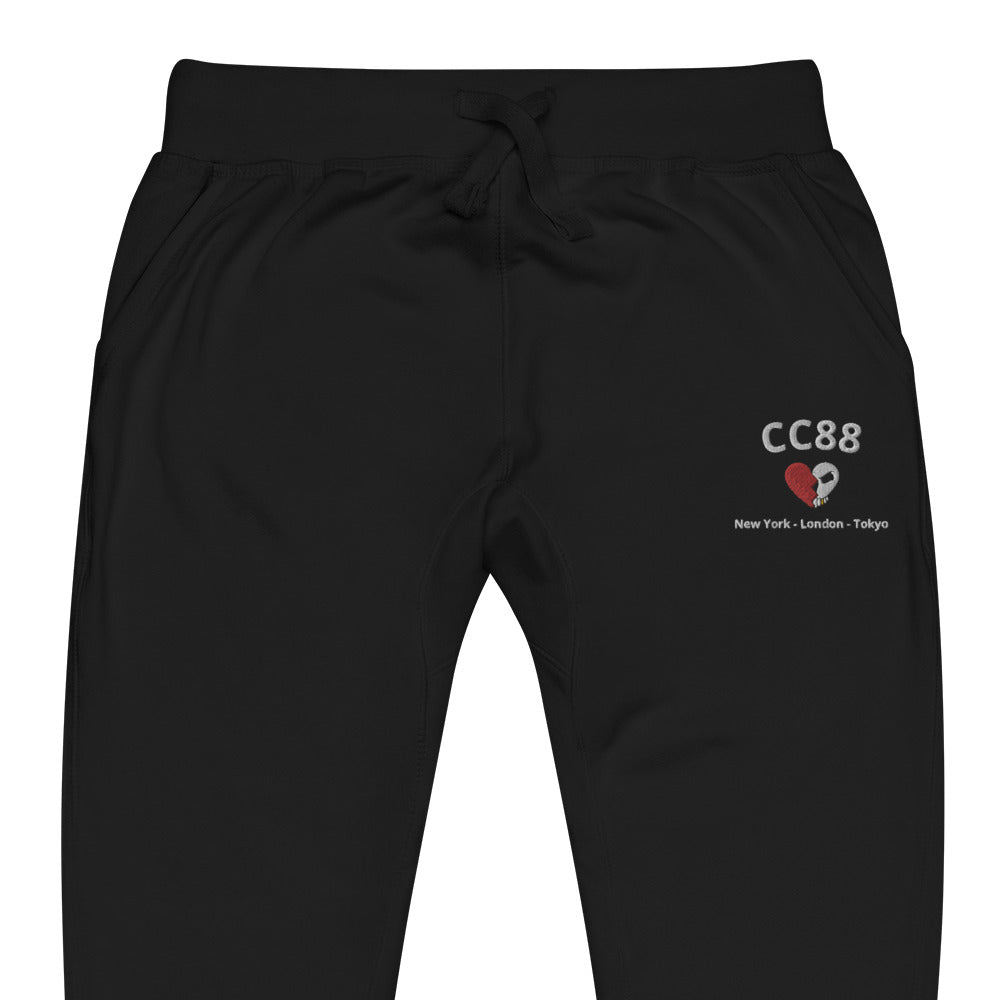 CC88 *World Travelers'* Premium Sweatpants (Black)