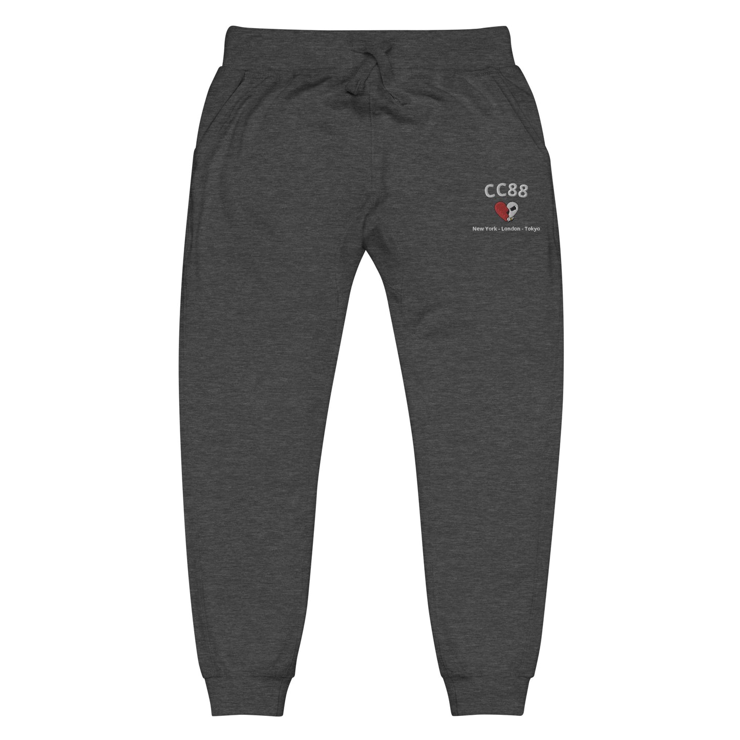 CC88 *World Travelers'* Premium Sweatpants (Charcoal Heather)