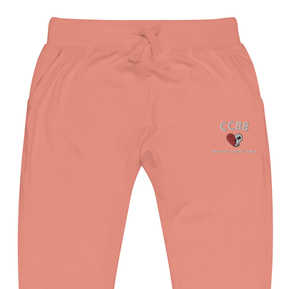 CC88 *World Travelers'* Premium Sweatpants (Dusty Rose)