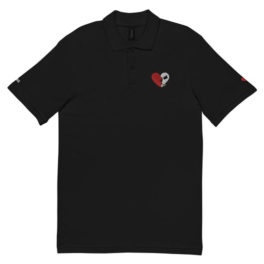 CC88 *World Travelers'* Pique Golf Polo (Black)