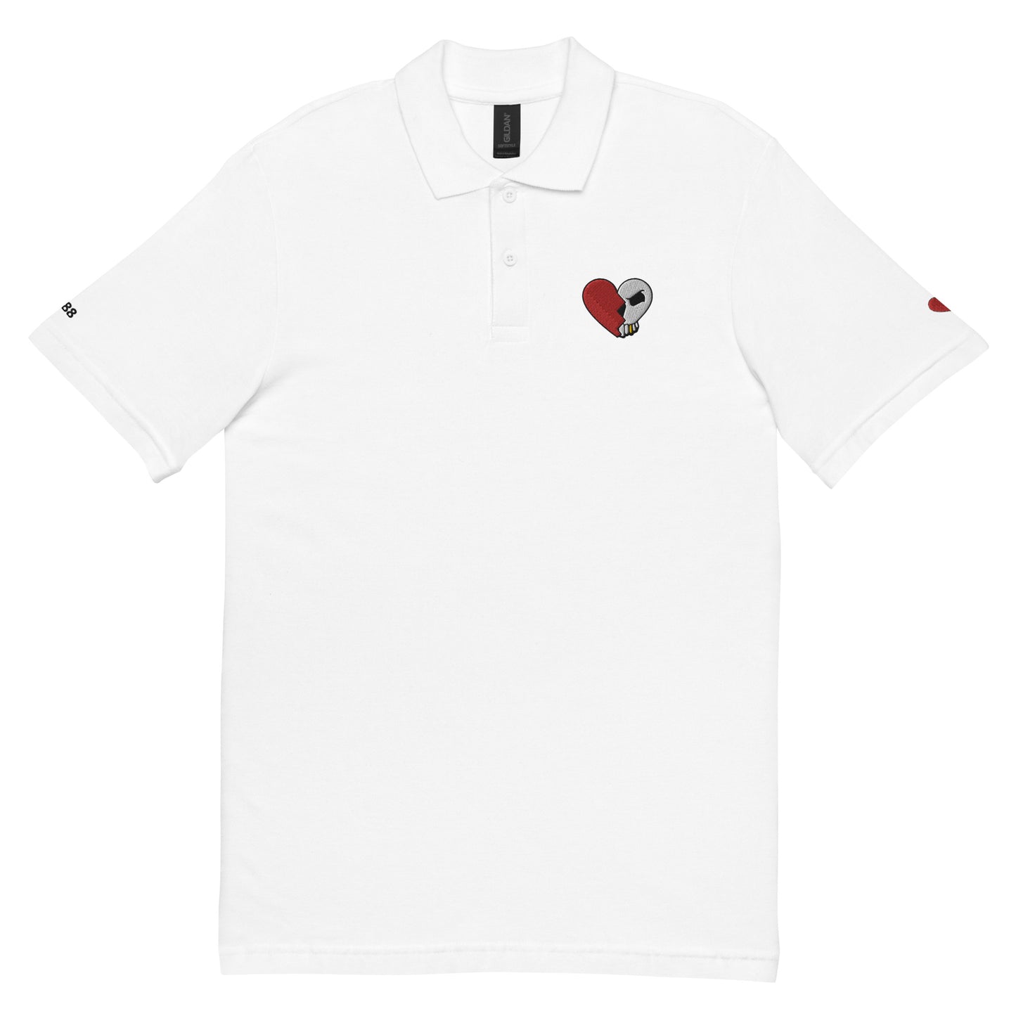 CC88 *World Travelers'* Pique Golf Polo (White)