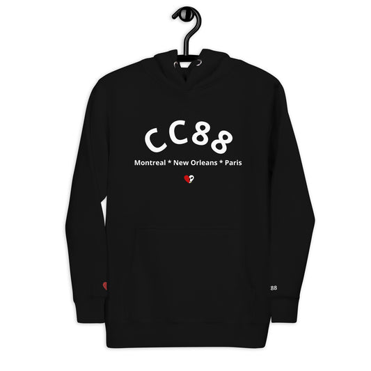 CC88 City Muse X Unisex Hoodie Black