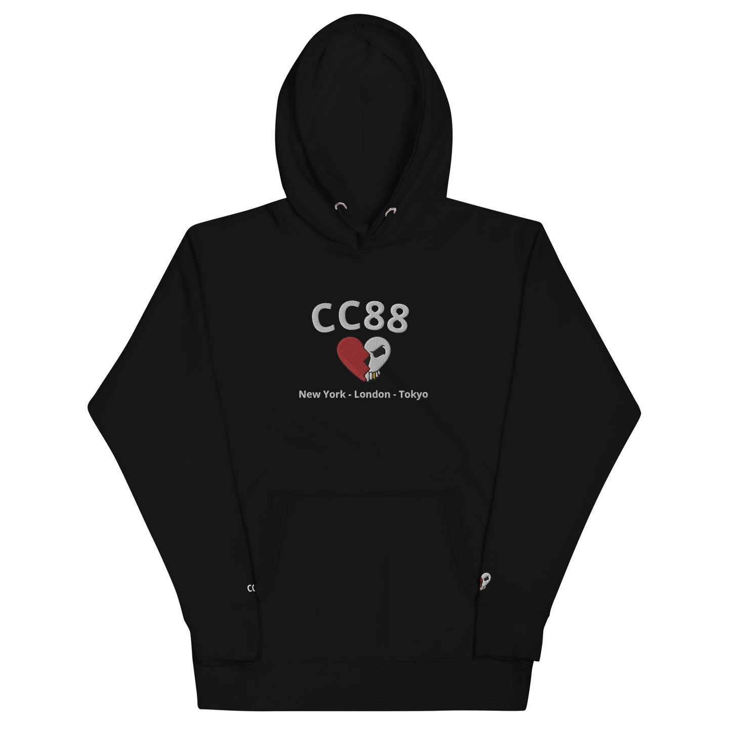 CC88 *World Travelers'* Premium Hoodie (BlacK)