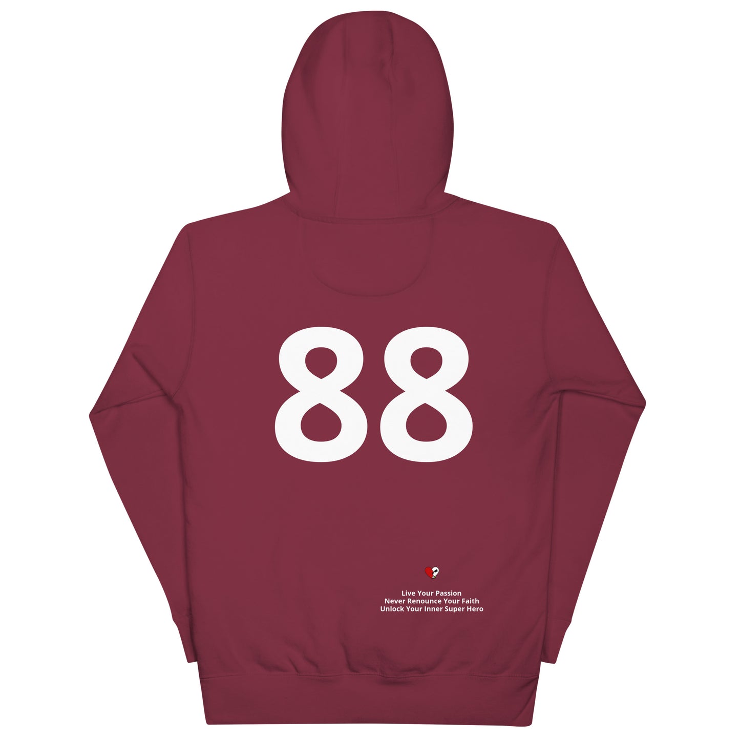 CC88 *World Travelers'* Hoodie (Maroon)