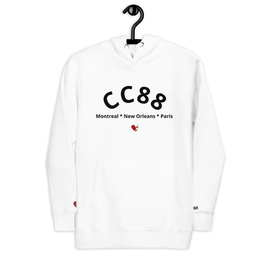 CC88 City Muse X Unisex Hoodie White