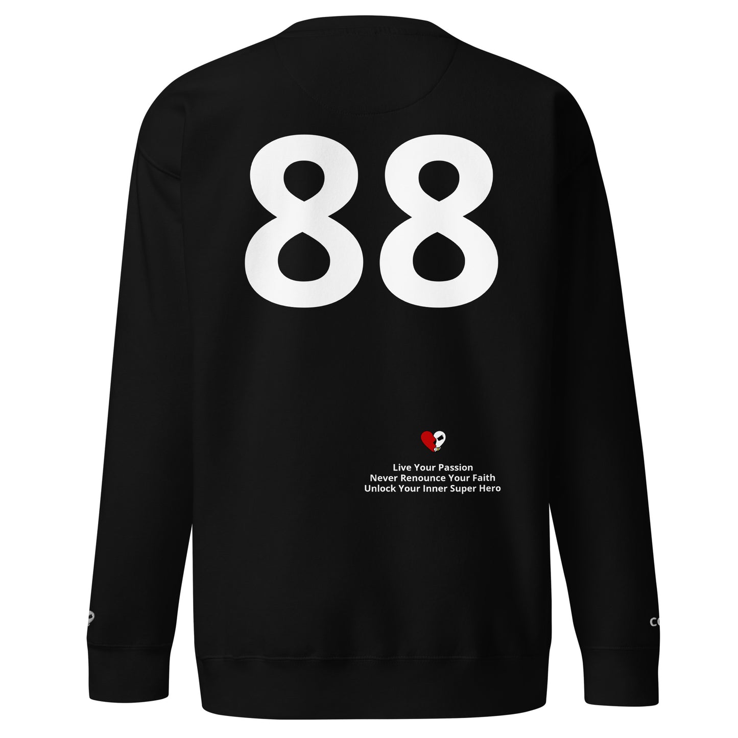 CC88 *World Travelers'* Premium Sweatshirt (Black)