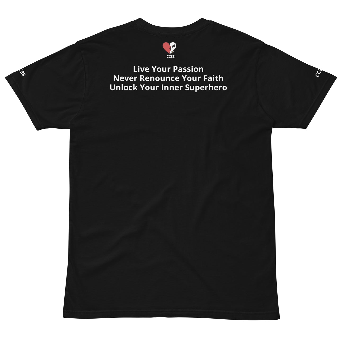 CC88 V524 Unisex Premium T-Shirt Black