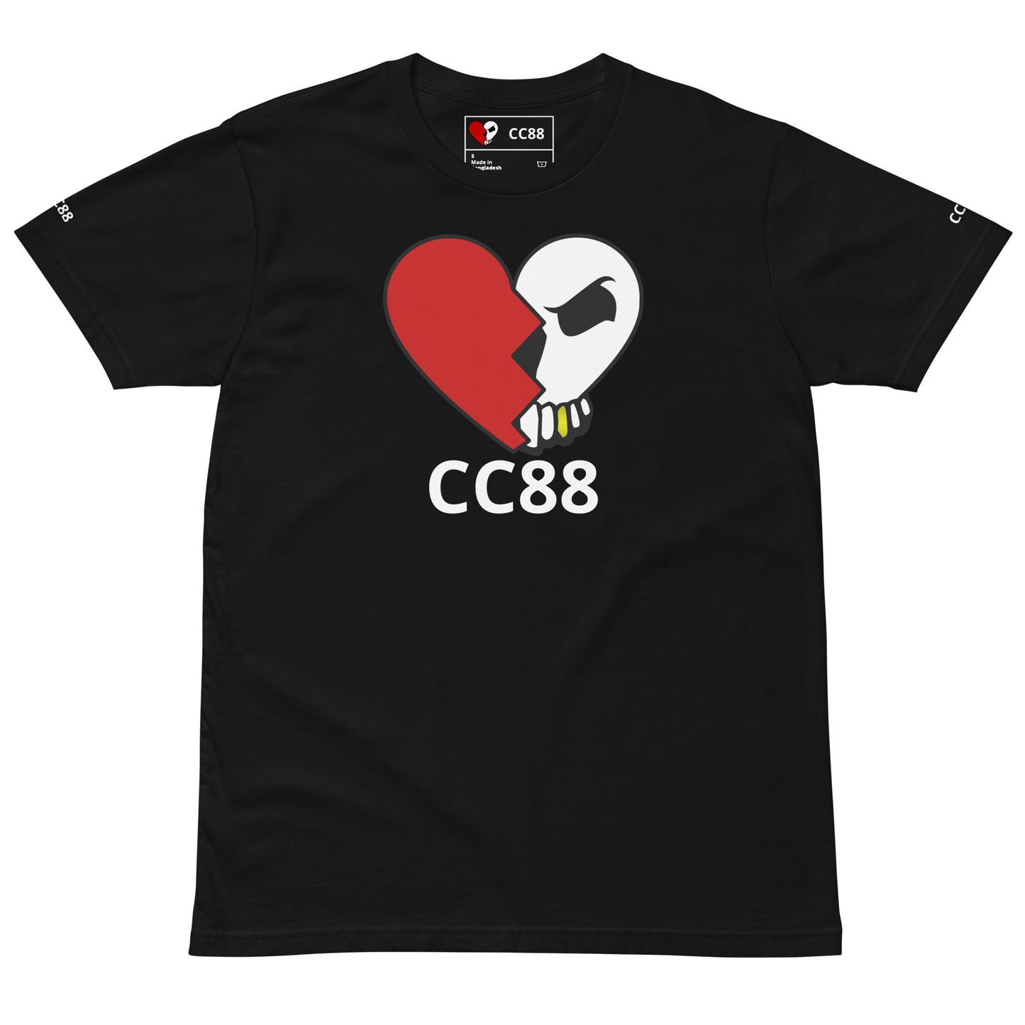 CC88 V524 Unisex Premium T-Shirt Black