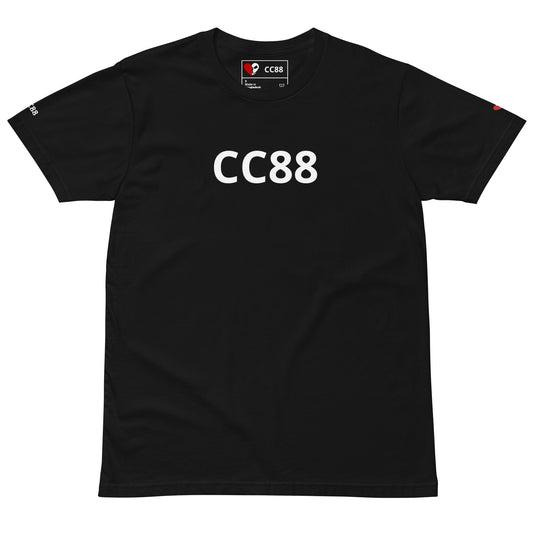 CC88 V524X Unisex Premium T-shirt Black