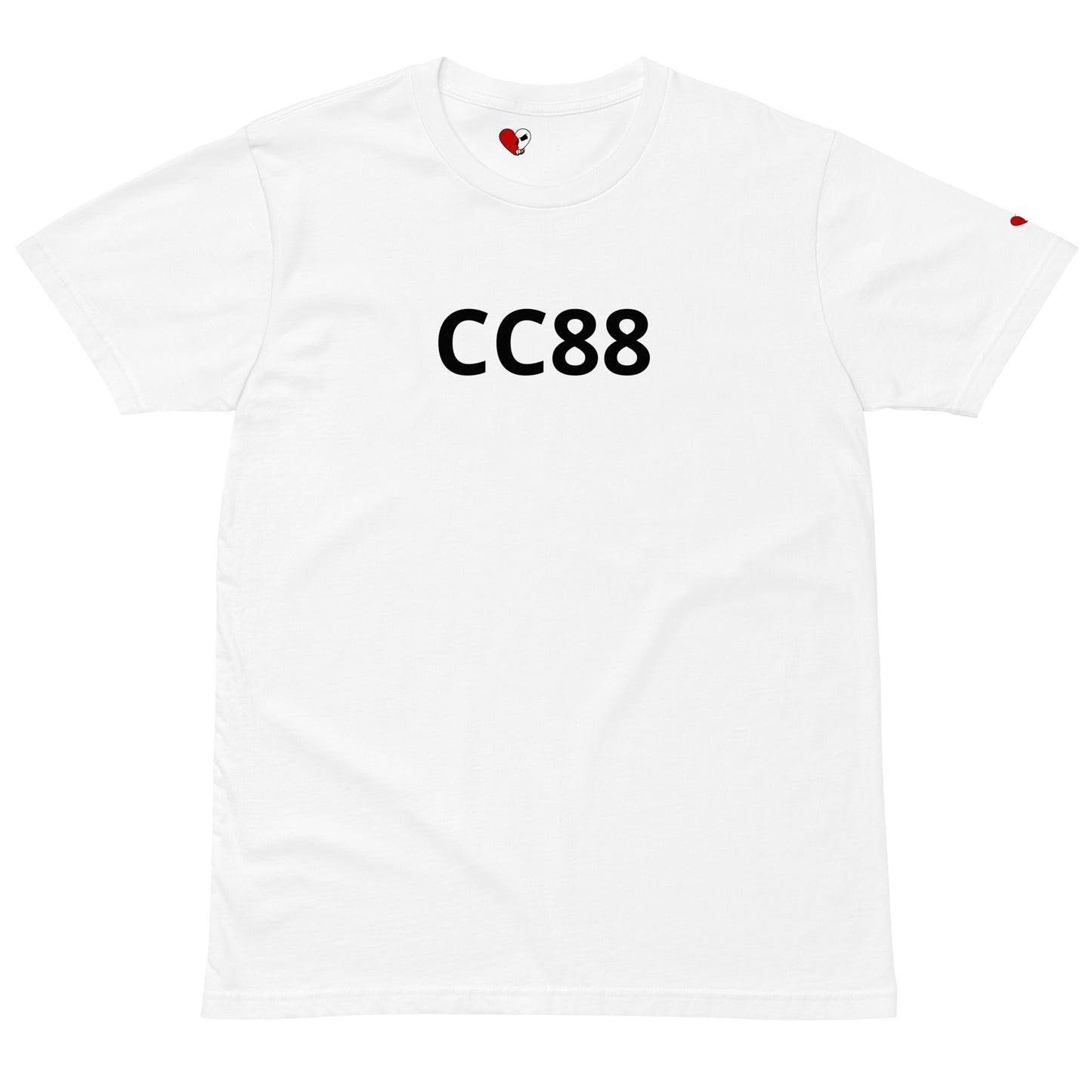 CC88 V524X Unisex Premium T-shirt White