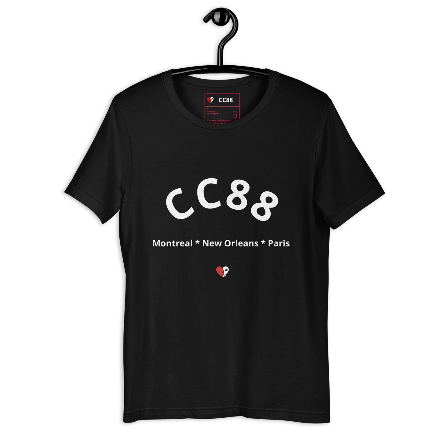 CC88 City Muse X Unisex Staple Eco T-shirt Black